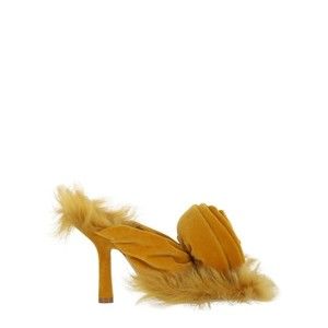 Burberry Step Rose Velvet Heeled Sandals - NWT